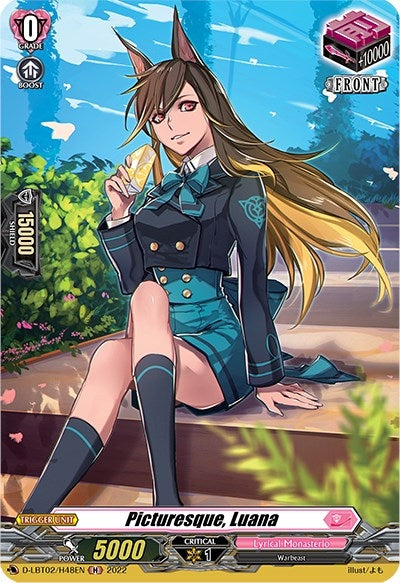 Image for Picturesque, Luana (Holo) (D-LBT02: Lyrical Monasterio ~It's a New School Term!~) (D-LBT02/H48EN) - Cardfight Vanguard