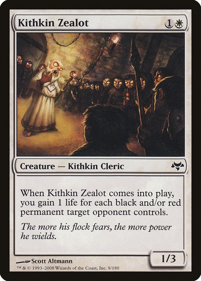 Image for Kithkin Zealot (Eventide) (9) - Magic: The Gathering
