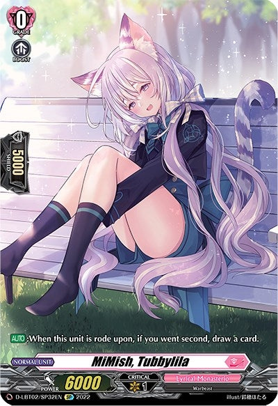 Image for MiMish, Tubbylila (SP) (D-LBT02: Lyrical Monasterio ~It's a New School Term!~) (D-LBT02/SP32EN) - Cardfight Vanguard