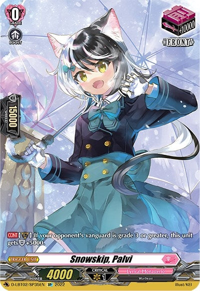 Image for Snowskip, Palvi (SP) (D-LBT02: Lyrical Monasterio ~It's a New School Term!~) (D-LBT02/SP35EN) - Cardfight Vanguard