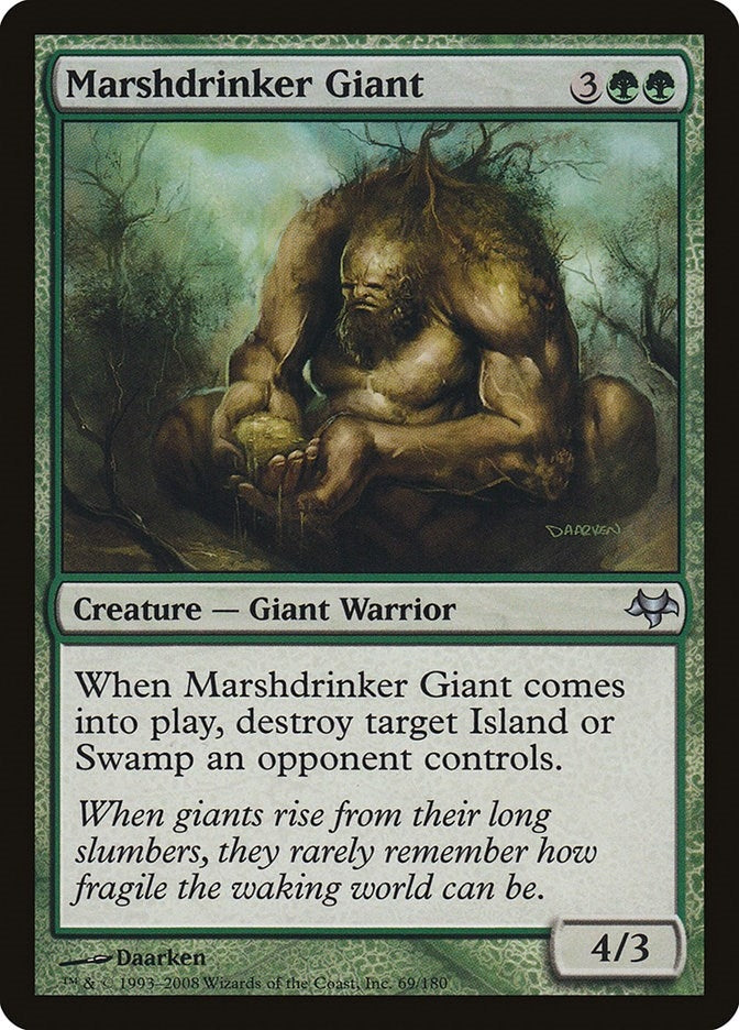 Image for Marshdrinker Giant (Eventide) (69) - Magic: The Gathering