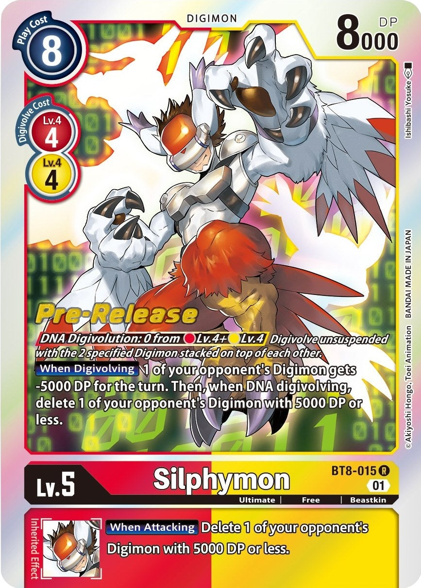Image for Silphymon (BT08_PR) (BT8-015 R) - Digimon Card Game