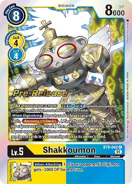 Image for Shakkoumon (BT08_PR) (BT8-042 R) - Digimon Card Game