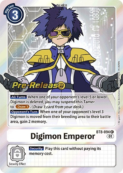 Image for Digimon Emperor (BT08_PR) (BT8-094 R) - Digimon Card Game