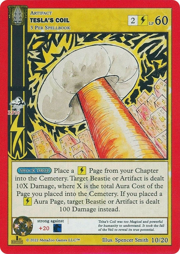 Image for Tesla's Coil (Fan Art Contest 2021) (10/20) - MetaZoo