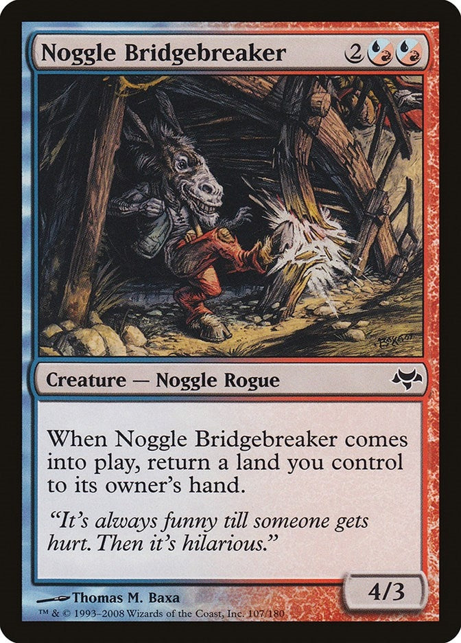 Image for Noggle Bridgebreaker (Eventide) (107) - Magic: The Gathering