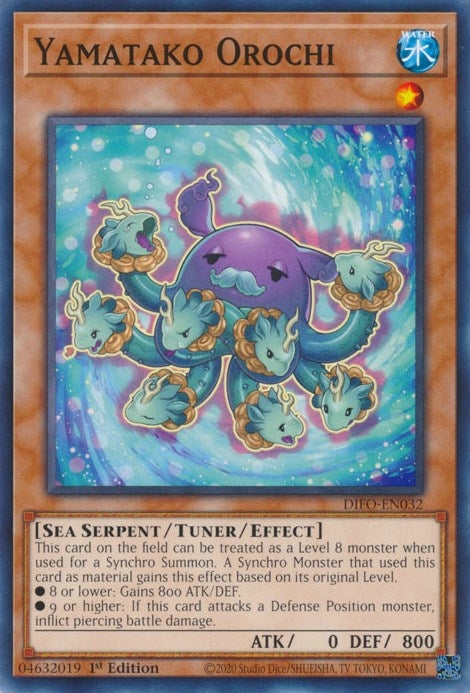 Image for Yamatako Orochi (Dimension Force) (DIFO-EN032) - YuGiOh