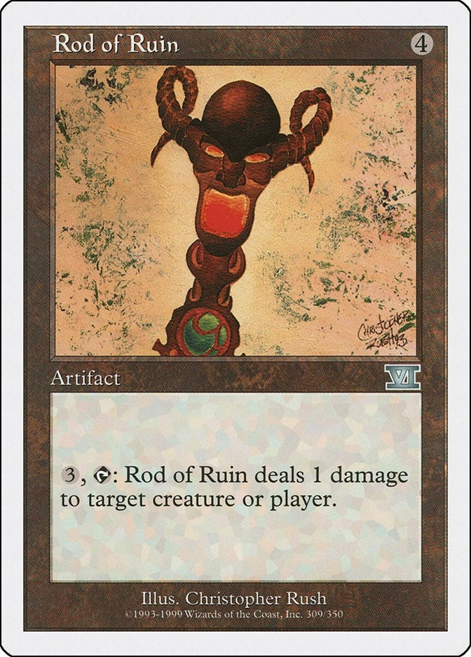 Image for Rod of Ruin (Classic Sixth Edition) (309) - Magic: The Gathering