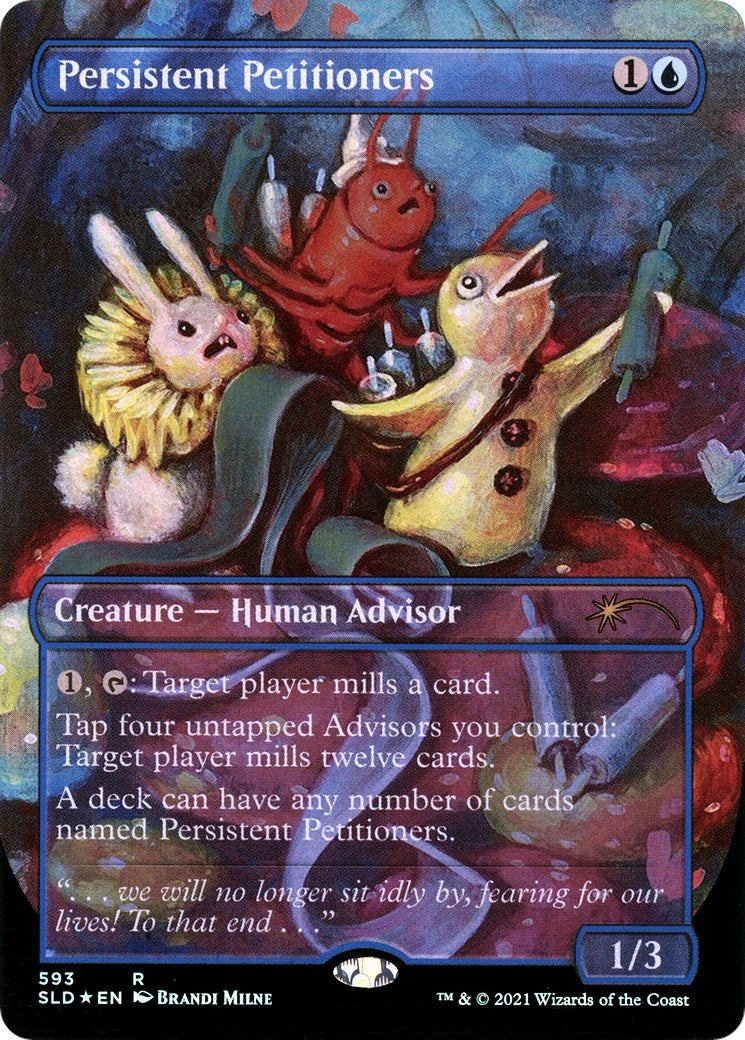 Image for Persistent Petitioners (593) (Secret Lair Drop Series) (593) - Magic: The Gathering