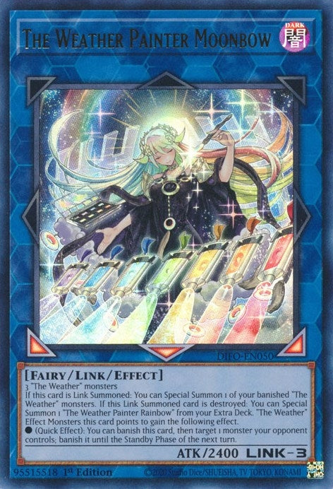 Image for The Weather Painter Moonbow (Dimension Force) (DIFO-EN050) - YuGiOh