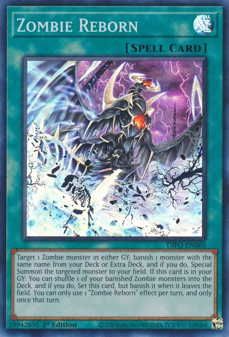 Image for Zombie Reborn (Dimension Force) (DIFO-EN060) - YuGiOh