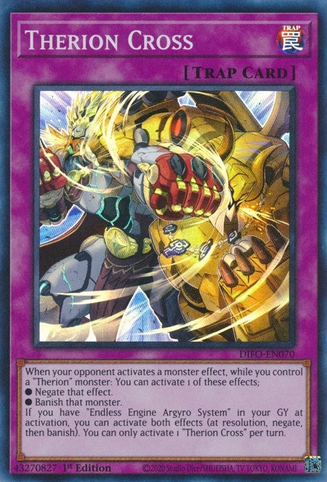 Image for Therion Cross (Dimension Force) (DIFO-EN070) - YuGiOh