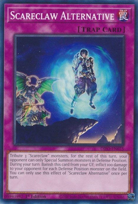 Image for Scareclaw Alternative (Dimension Force) (DIFO-EN075) - YuGiOh