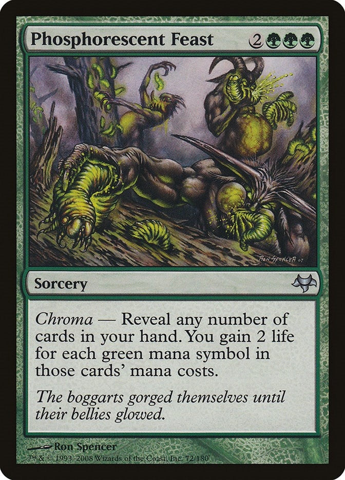 Image for Phosphorescent Feast (Eventide) (72) - Magic: The Gathering