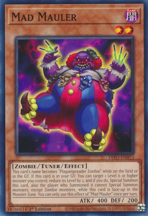 Image for Mad Mauler (Dimension Force) (DIFO-EN013) - YuGiOh