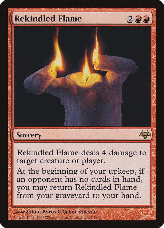 Image for Rekindled Flame (Eventide) (61) - Magic: The Gathering