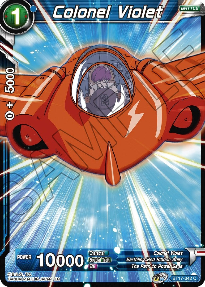 Image for Colonel Violet (Ultimate Squad) (BT17-042) - Dragon Ball Super: Masters