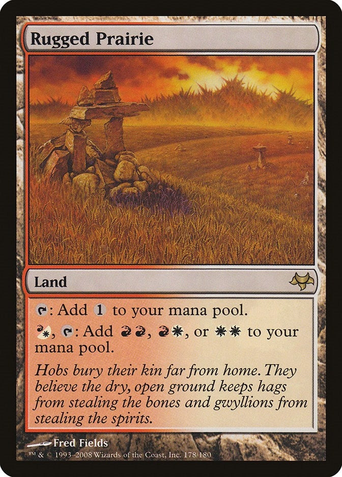 Image for Rugged Prairie (Eventide) (178) - Magic: The Gathering