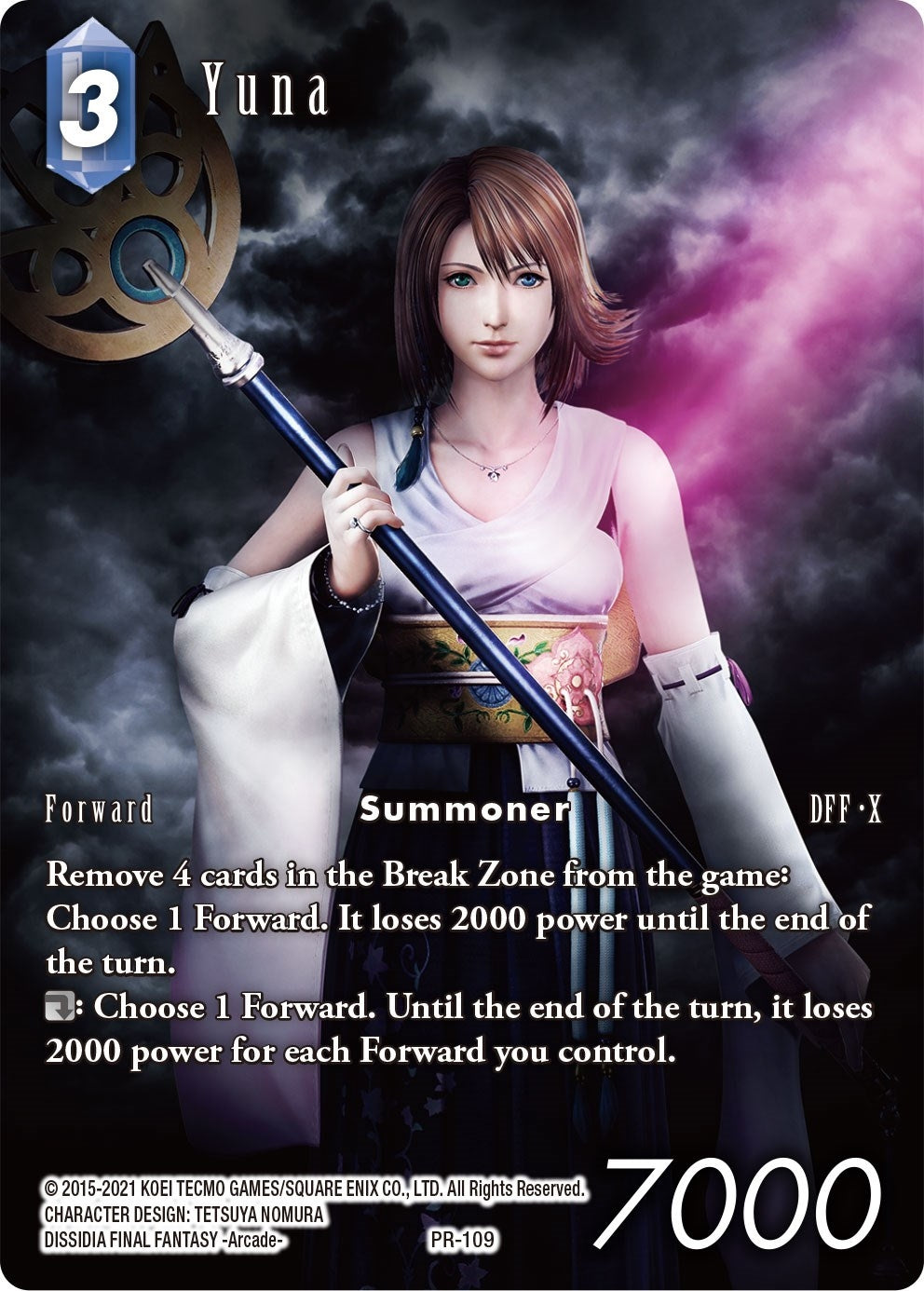 Image for Yuna (Full Art) (Deck Exclusive Cards) (PR-109) - Final Fantasy TCG