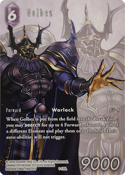 Image for Golbez (Full Art) (Deck Exclusive Cards) (1-135L) - Final Fantasy TCG