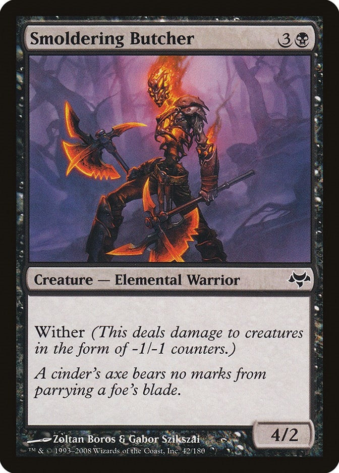 Image for Smoldering Butcher (Eventide) (42) - Magic: The Gathering