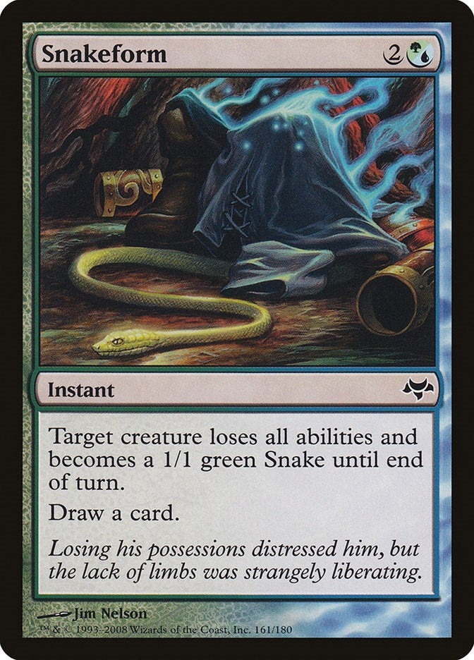 Image for Snakeform (Eventide) (161) - Magic: The Gathering