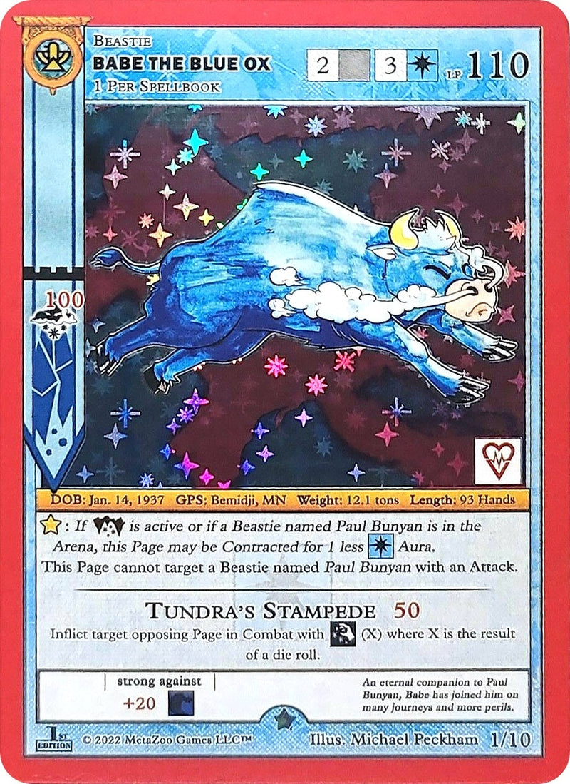 Image for Babe The Blue Ox (ReVive Skateboards Promos) (1/10) - MetaZoo