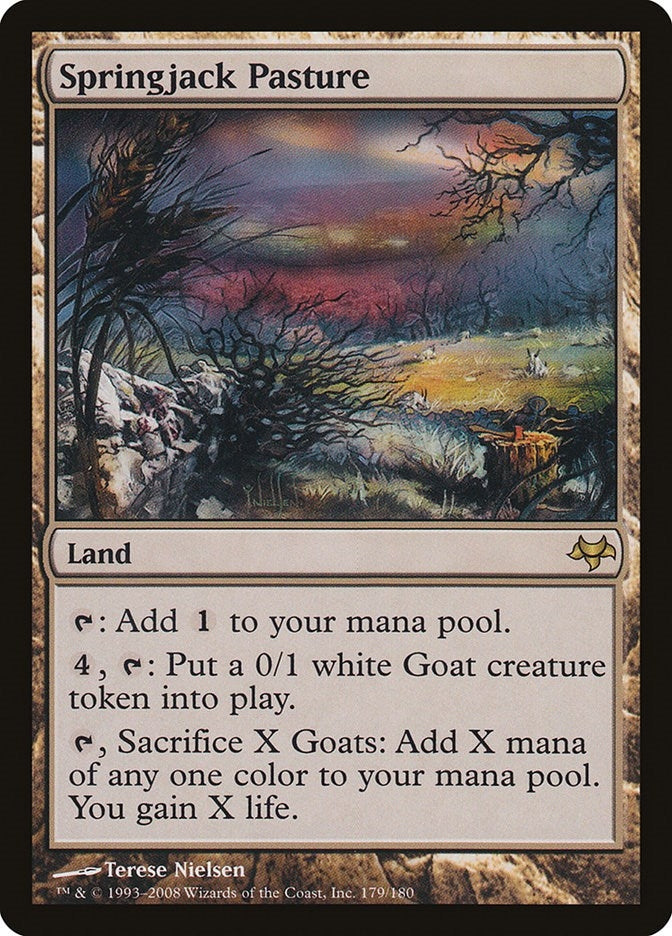 Image for Springjack Pasture (Eventide) (179) - Magic: The Gathering