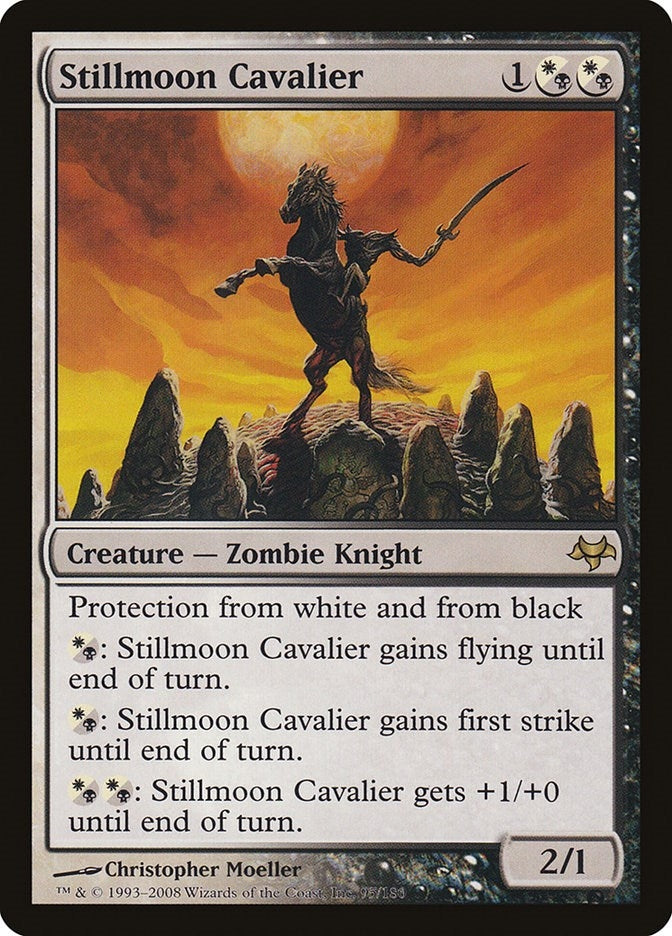 Image for Stillmoon Cavalier (Eventide) (95) - Magic: The Gathering