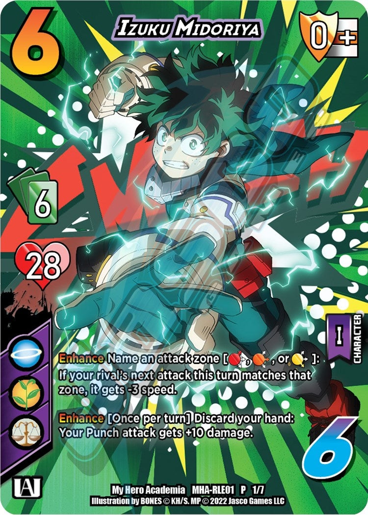 Image for Izuku Midoriya (Regional License Exam 2021) (UniVersus: My Hero Academia Promo Cards) (MHA-RLE01 P 1/7) - UniVersus