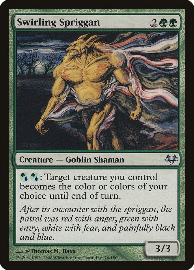 Image for Swirling Spriggan (Eventide) (76) - Magic: The Gathering