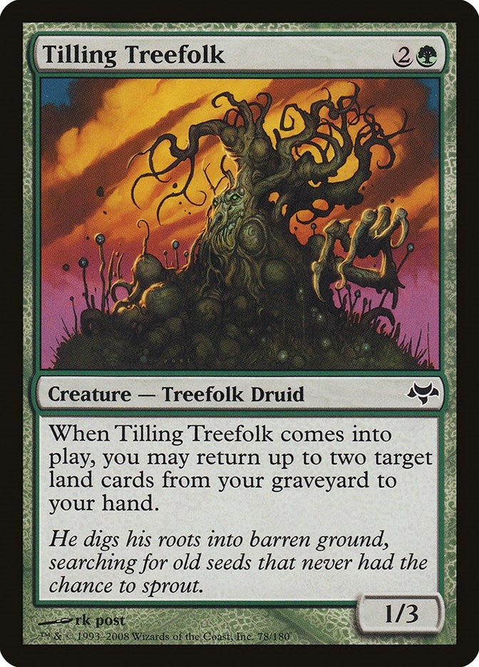 Image for Tilling Treefolk (Eventide) (78) - Magic: The Gathering