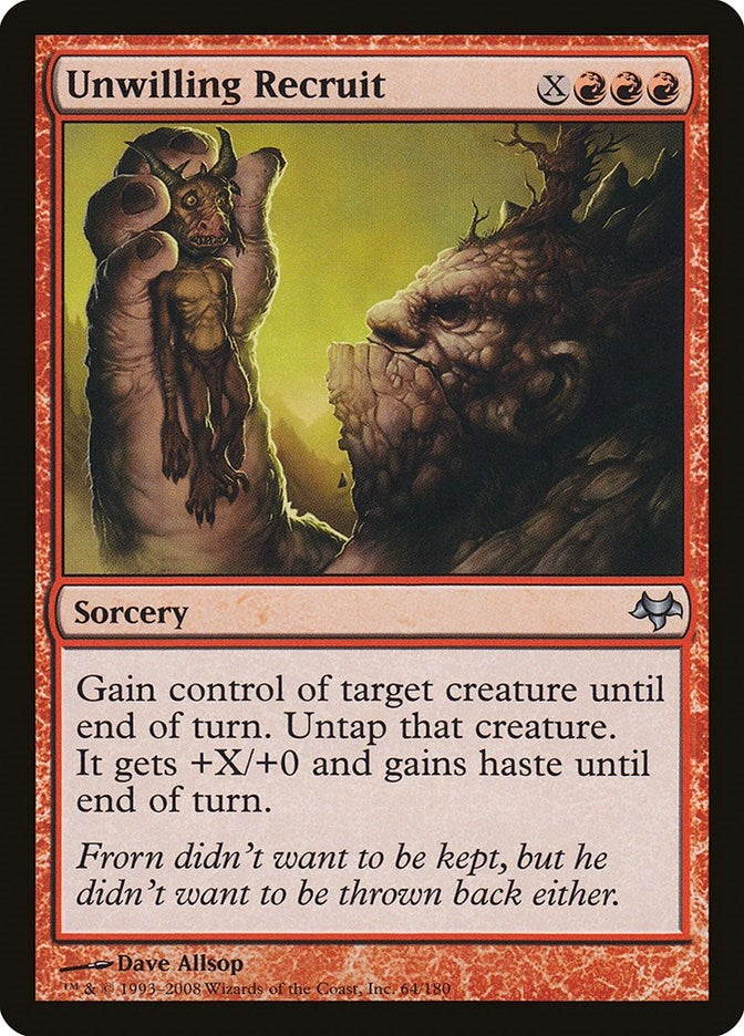 Image for Unwilling Recruit (Eventide) (64) - Magic: The Gathering