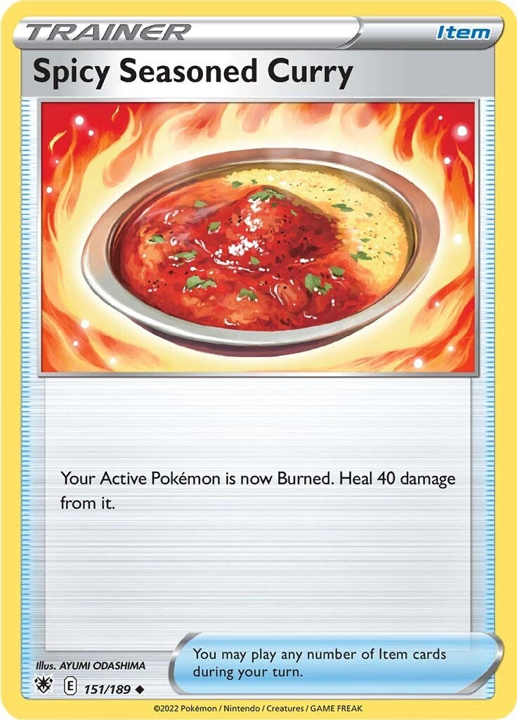 Image for Spicy Seasoned Curry (SWSH10: Astral Radiance) (151/189) - Pokemon