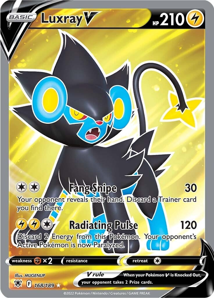 Image for Luxray V (Full Art) (SWSH10: Astral Radiance) (168/189) - Pokemon