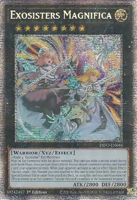 Image for Exosisters Magnifica (Starlight Rare) (Dimension Force) (DIFO-EN046) - YuGiOh