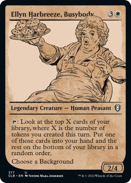 Image for Ellyn Harbreeze, Busybody (Showcase) (Commander Legends: Battle for Baldur's Gate) (377) - Magic: The Gathering