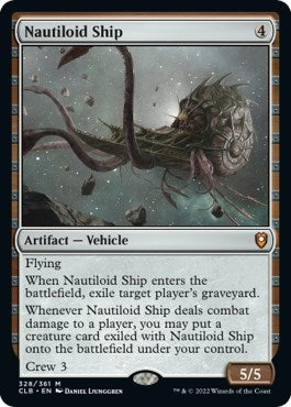 Image for Nautiloid Ship (Commander Legends: Battle for Baldur's Gate) (328) - Magic: The Gathering