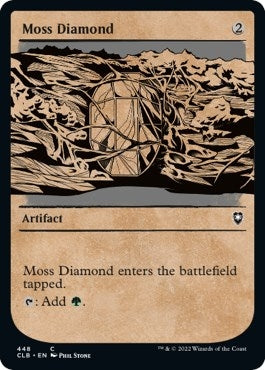 Image for Moss Diamond (Showcase) (Commander Legends: Battle for Baldur's Gate) (448) - Magic: The Gathering