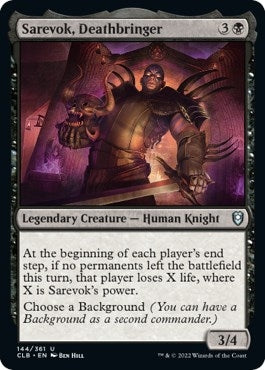 Image for Sarevok, Deathbringer (Commander Legends: Battle for Baldur's Gate) (144) - Magic: The Gathering