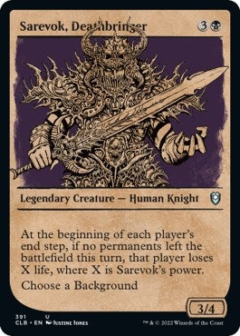 Image for Sarevok, Deathbringer (Showcase) (Commander Legends: Battle for Baldur's Gate) (391) - Magic: The Gathering