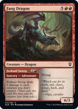 Image for Fang Dragon (Commander Legends: Battle for Baldur's Gate) (173) - Magic: The Gathering