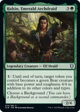 Image for Halsin, Emerald Archdruid (Commander Legends: Battle for Baldur's Gate) (234) - Magic: The Gathering