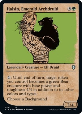 Image for Halsin, Emerald Archdruid (Showcase) (Commander Legends: Battle for Baldur's Gate) (408) - Magic: The Gathering