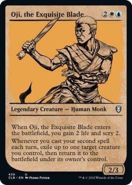 Image for Oji, the Exquisite Blade (Showcase) (Commander Legends: Battle for Baldur's Gate) (436) - Magic: The Gathering