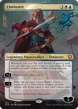 Image for Elminster (Borderless) (Commander Legends: Battle for Baldur's Gate) (362) - Magic: The Gathering