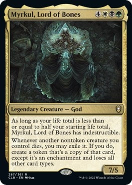 Image for Myrkul, Lord of Bones (Commander Legends: Battle for Baldur's Gate) (287) - Magic: The Gathering