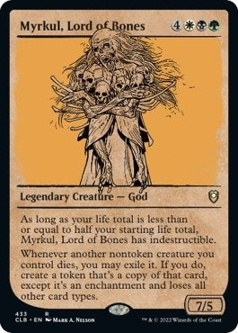 Image for Myrkul, Lord of Bones (Showcase) (Commander Legends: Battle for Baldur's Gate) (433) - Magic: The Gathering