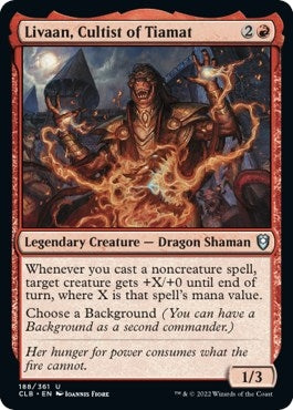 Image for Livaan, Cultist of Tiamat (Commander Legends: Battle for Baldur's Gate) (188) - Magic: The Gathering