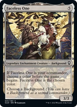 Image for Faceless One (Commander Legends: Battle for Baldur's Gate) (1) - Magic: The Gathering